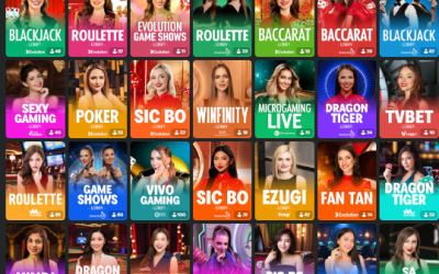 live casino screen