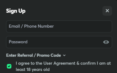 registration form screen